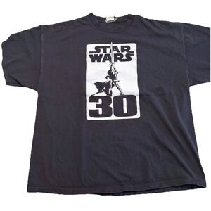 Star Wars 30th Anniversary T Shirt XXL Official Lucasfilm Vintage Shirt Tee